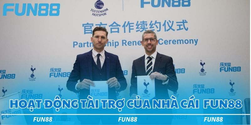 Giới thiệu Fun88 về lịch sử phát triển và hành trình 16 năm 3 Hoạt động tài trợ của nhà cái uy tín Châu Á